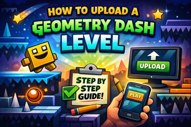 Upload a Geometry Dash Level