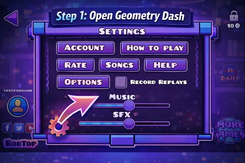 Geometry Dash username changing method